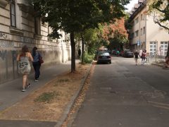 Szeged, parkolás, belváros, szabálytalan parkolás, büntetés, Zászló utca