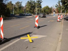 Szeged, forgalomkorlátozás, Bérkert utca, Temesvári krt., Vízmű, munkálatok