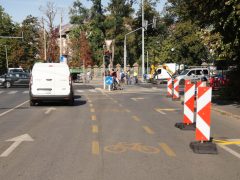 Szeged, forgalomkorlátozás, Bérkert utca, Temesvári krt., Vízmű, munkálatok