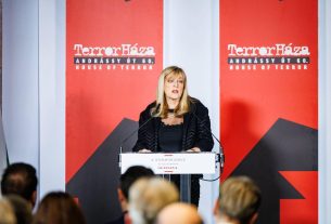 Schmidt Mária. Terror Háza Múzeum. Kormányváltás. Fotó: Schmidt Mária hivatalos FB