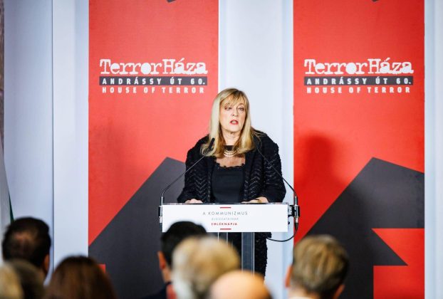 Schmidt Mária. Terror Háza Múzeum. Kormányváltás. Fotó: Schmidt Mária hivatalos FB