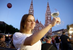 Szeged, szüreti felvonulás, megnyitó, Bor tér, Dóm tér, bor, borászat, fesztivál