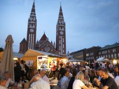 Szeged, Bor tér, bor, fesztivál, Dóm tér