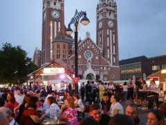 Szeged, Bor tér, bor, fesztivál, Dóm tér