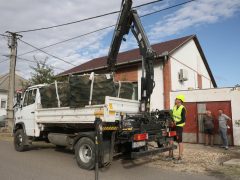 Szeged, önkormányzat, szociális tüzifa osztás, tüzifa, Petőfitelep, Csap utca 80., Rácz Gábor Mihály