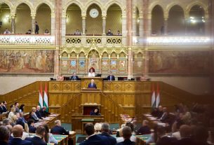 Baka András köztársasági elnök. Sándor-palota. Parlament. Fotó: Sándor-palota hivatalos FB