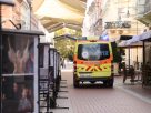 Szeged, mentő autó, mentő, Kárász utca