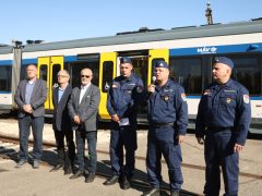 Szeged, Katasztrófavédelem, tűzoltó, mentő, MÁV katasztrófa, bemutató, baleset, szimuláció, gyakorlat