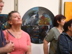 Szeged, Pataki Ferenc, kiállítás, rektori, SZTE, Őszi Kulturális Fesztivál, megnyitó