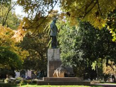 Szeged, október, napos, ősz, időjárás, belváros