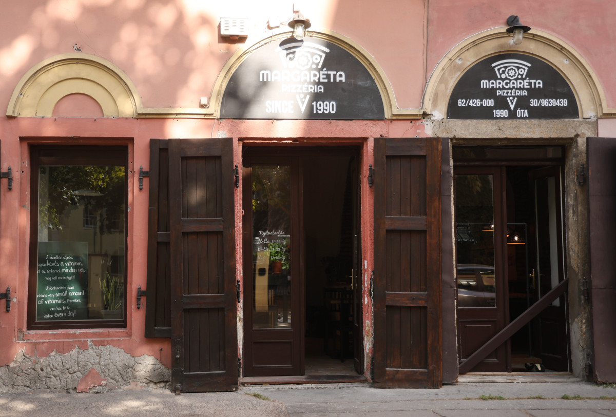 Szeged, 36 éves, Margaréta Pizzéria, pizzéria, rekord, Magyarország legrégebbi, Magyar Rekord Egyesület, étterem, vendéglátás