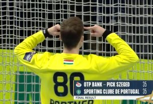 OTP Bank-Pick Szeged - Sporting CP 35-35