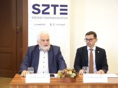 Szeged, JATE-díj, sajtótájékoztató, SZTE, egyetem