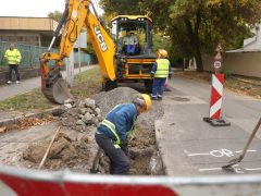 Szeged, ivóvízvezeték, rekonstrukció, Vízmű, Bérkert utca, Kovács Tamás, Maróti Tibor