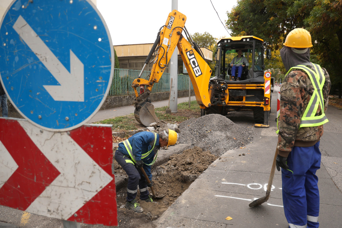 Szeged, ivóvízvezeték, rekonstrukció, Vízmű, Bérkert utca, Kovács Tamás, Maróti Tibor