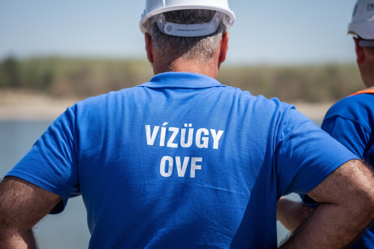 Lemond az Országos Vízügyi Főigazgatóság vezetője. Fotó: Tisza-frakció hivatalos FB