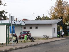 Szeged, Petőfitelep, Fő tér, buszpályaudvar, busz, tömegközlekedés