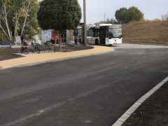 Szeged, befejeződött, Csatár utca, buszforduló, felújítás