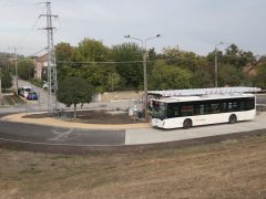 Szeged, befejeződött, Csatár utca, buszforduló, felújítás