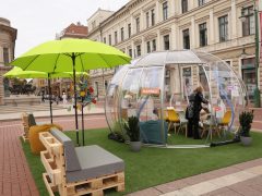 Szeged, Szeged nappalija, gömbsátor, Klauzál tér, Szeged Tourinform, Duna Régió Program, turizmus