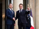 Emmanuel Macron. Magyar Péter. Politika. Fotó: Magyar Éva hivatalos FB